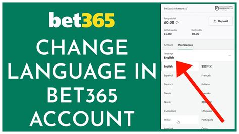 bet365 language - bet365 live